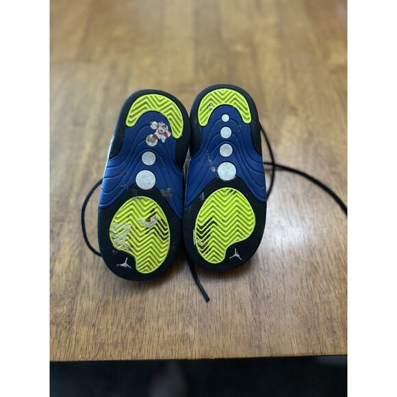 Nike Jordan Size 7C Jumpman Pro Toddler Sneakers Shoes White Blue NBS120 - Picture 5 of 5